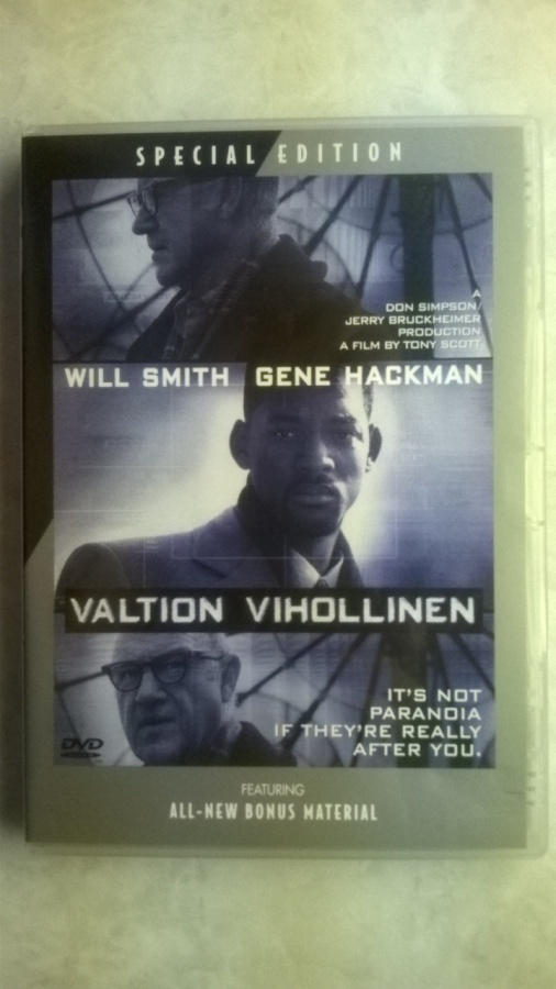 Enemy Of The State - Valtion Vihollinen DVD