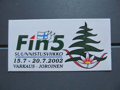 SUUNNISTUS.....FIN 5, Rastiviikko v.2002.