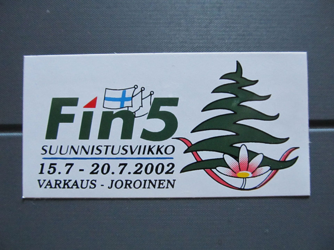 SUUNNISTUS.....FIN 5, Rastiviikko v.2002.