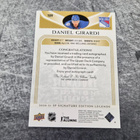 Daniel Girardi 2020-21 SP Legends Auto - pikkukuva 2