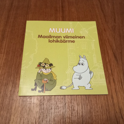 Muumi musiikkisatu - Maailman viimeinen lohikäärme - kirja
