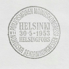 1952 TUB merkki Talitiainen 10 + 2 mk leimattu LaPe 413 - pikkukuva 2