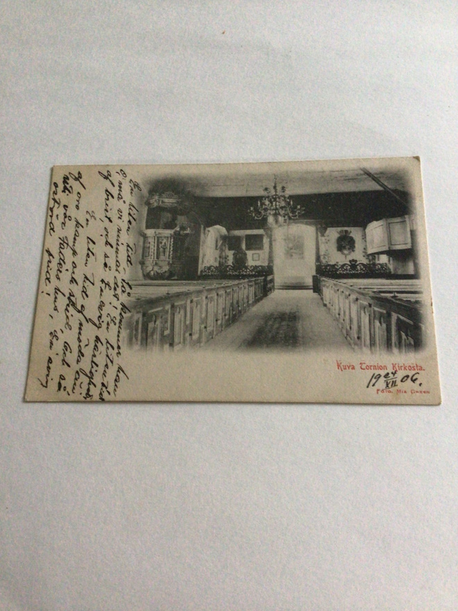 Tornion kirkosta kulkenut 1906