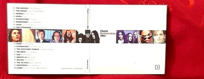 V/A - Finnish Rockumentary 2003 -kokoelma-CD