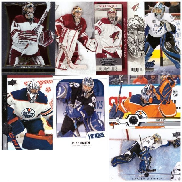 8 x Maalivahti MIKE SMITH Coyotes, Oilers, Lightning