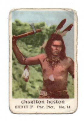 Purkkakuva Serie F n:o 14 CHARLTON HESTON
