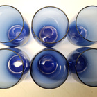 Timo Sarpaneva siniset lasit 6 kpl, malli 15773, Iittala - pikkukuva 3