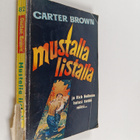 Carter Brown : Mustalla listalla - pikkukuva 1