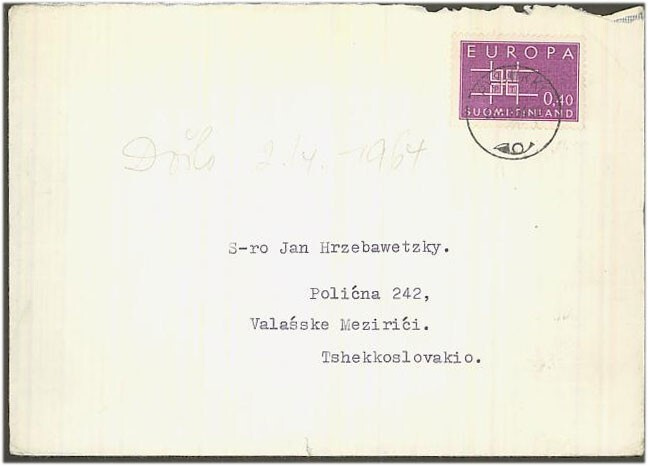 1963 Eurooppa loistoleimainen kijeellä CSR:ään