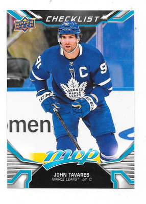 2022-23 Upper Deck MVP #200 John Tavares , Toronto
