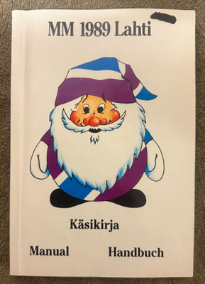 HIIHDON MM 1989 LAHTI KÄSIKIRJA MANUAL HANDBUCH