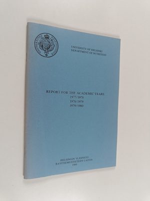 Report for the academic years 1977/1978, 1978/1979, 1979/...