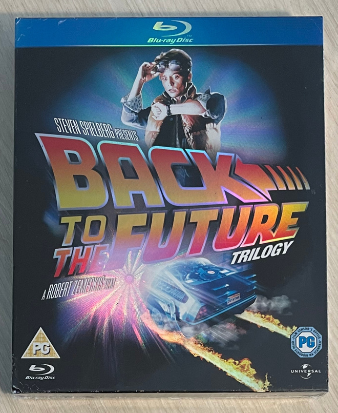Paluu tulevaisuuteen -trilogia (1985-1990) Blu-ray (UUSI)