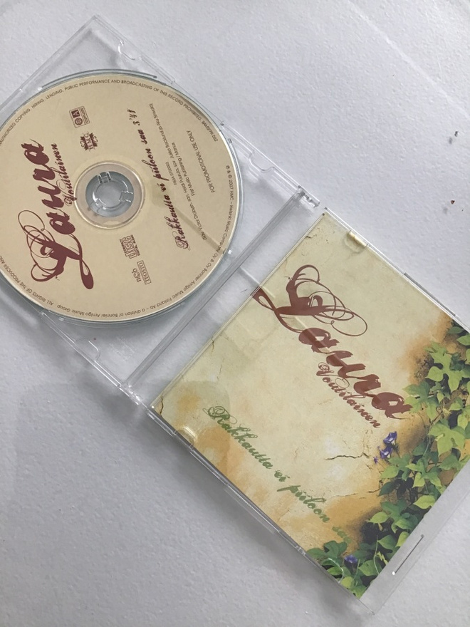 Laura Voutilainen . Rakkautta ei piiloon saa CDS single