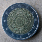 ITÄVALTA 2 € Euro 10 vuotta - pikkukuva 1