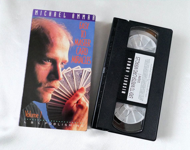Michael Ammar:  Easy to Master Card Miracles  Vol 1   VHS