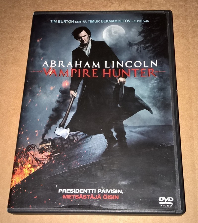 ABRAHAM LINCOLN VAMPIRE HUNTER  DVD