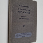 Johann Peter Eckermann : Gespräche mit Goethe in den letz... - pikkukuva 1