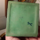 Meissen ? bisquit keramiikka art Deco pieni koristevaasi - pikkukuva 4