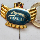 VANHA Merkki Fahrrad Express Moottoripyörät Saksa 1950-l - pikkukuva 1