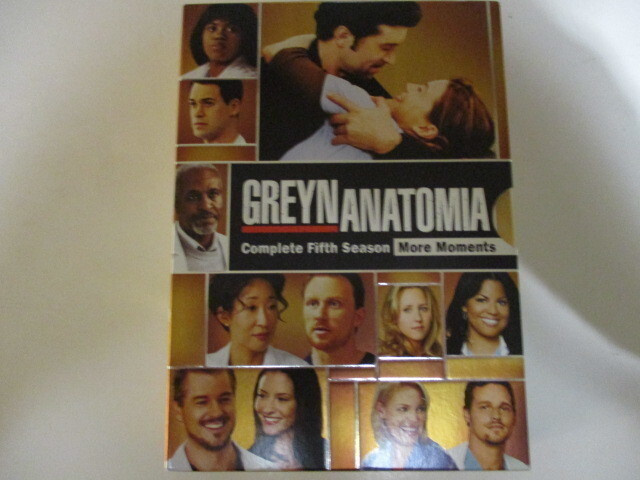 DVD GREYN ANATOMIA 5. TUOTANTOKAUSI