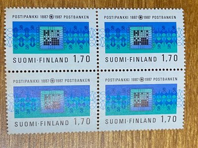 POSTIPANKKI 100 VUOTTA NELIÖ**
