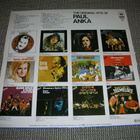 LP vinyyli The original hits of Paul Anka - pikkukuva 2