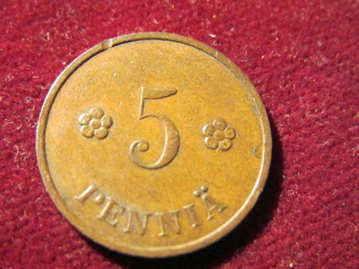 5 penniä 1935
