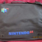 N64 - Konsoli Kantolaukku Piuhat Ohjain ja Mario 64 - pikkukuva 2