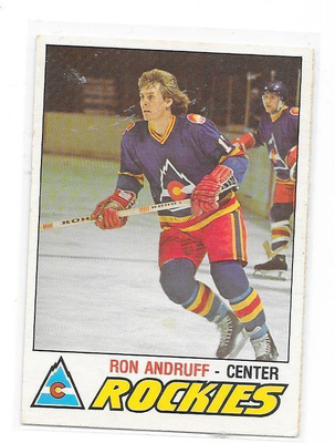 1977-78 OPC #288 Ron Andruff Colorado Rockies