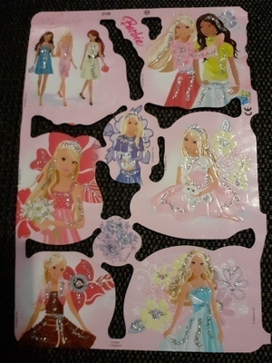 mlp 2129 kiiltokuva-arkki Barbie