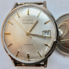 VANHA Kello Nidor Automatic Incabloc Waterproof Sveitsi - pikkukuva 1