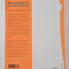 Marja-Liisa (toim.) Kakkuri-Knuuttila : Argumentti ja kri... - pikkukuva 2
