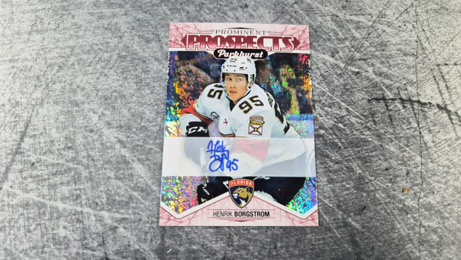 Henrik Borgström 2018-19 Parkhurst Prominent Prospects /25