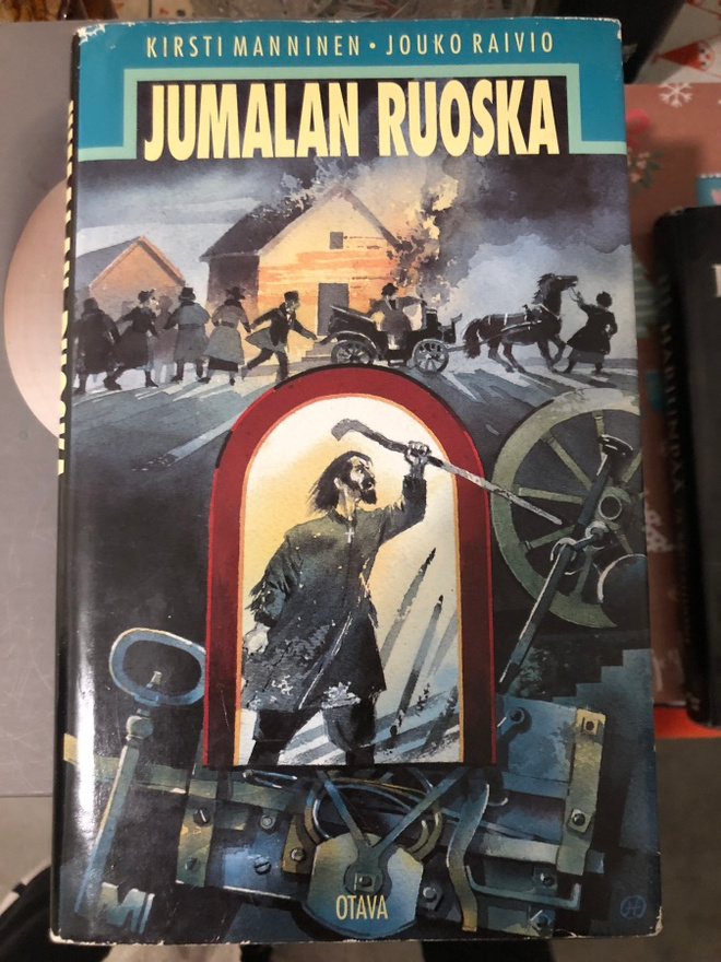 Manninen & Raivio: Jumalan ruoska. 1991. 1.p.