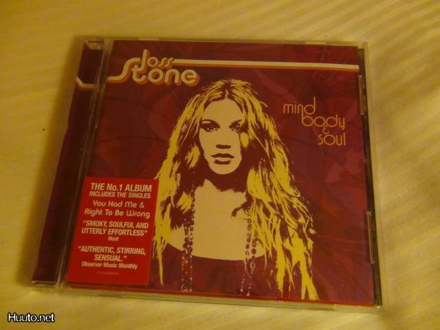 Joss Stone Mind body & soul cd soittamaton