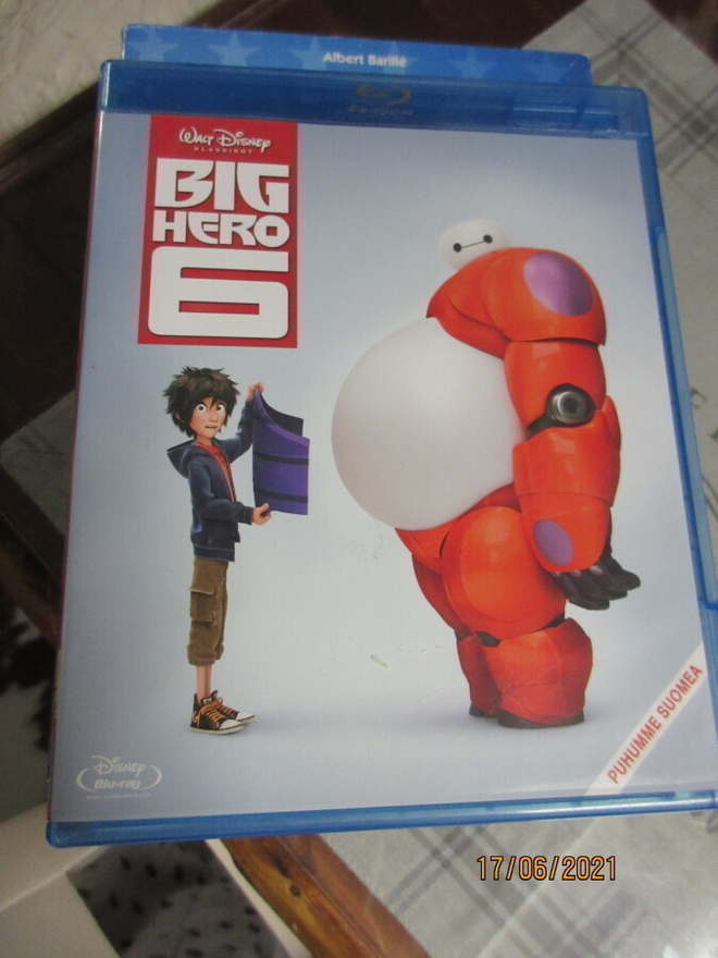 Disney Klassikko 53 Big Hero blu-ray.