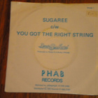 7" single - DAVE BALLARD - Sugaree - 81 rockabilly EX- - pikkukuva 2