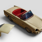 Erä vanhoja lelu autoja 7kpl - pikkukuva 4