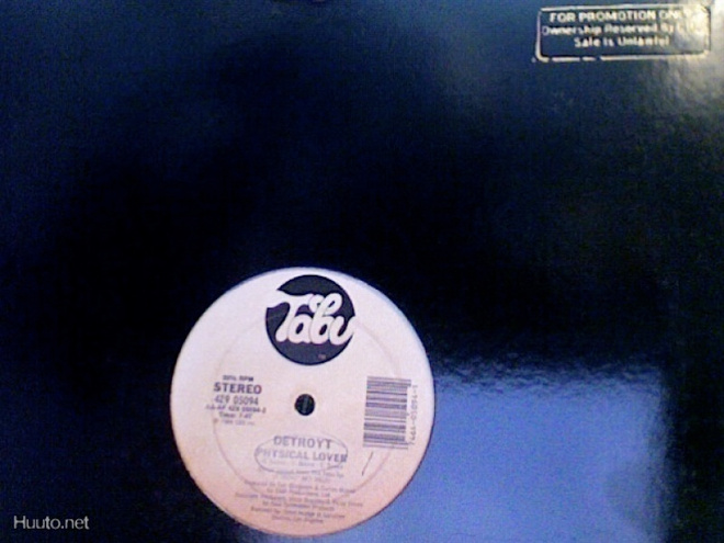 DETROYD :: PHYSICAL LOVER :: VINYYLI MAXI 12"    1984