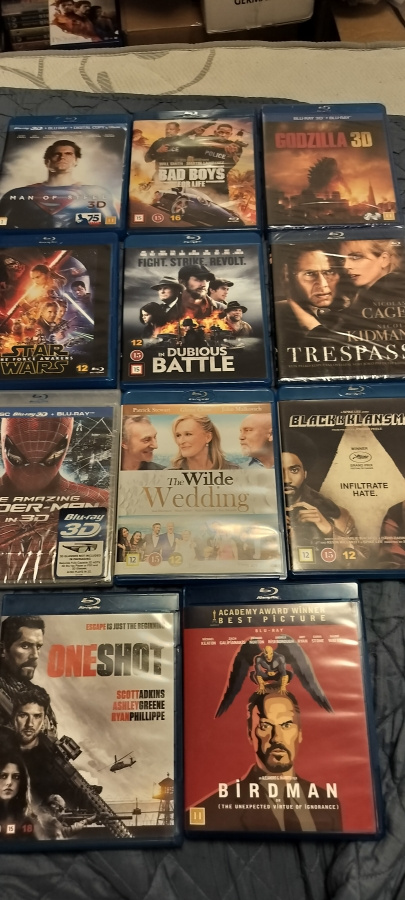 Bluray - 5.5€/kpl - valitse!!