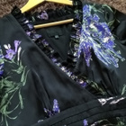 InWear musta kukkakuosi Mekko / Juhlamekko - koko 38 - pikkukuva 2