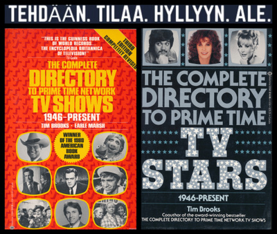 TIM BROOKS Complete Directory To Prime Time TV Shows/Stars