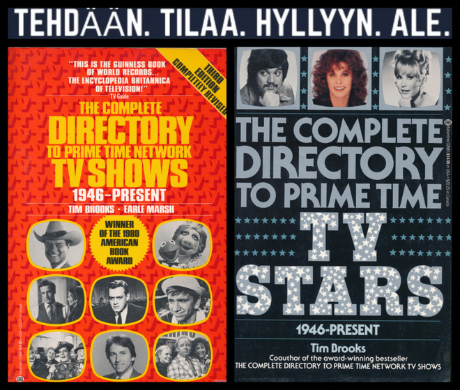 TIM BROOKS Complete Directory To Prime Time TV Shows/Stars