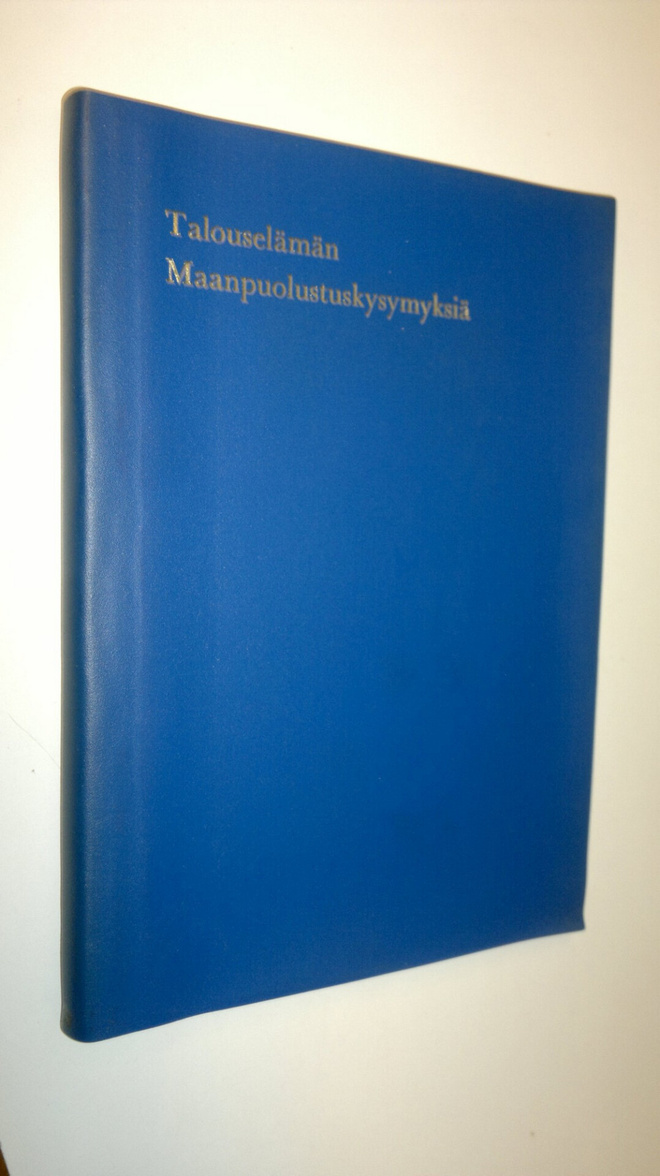 Talouselämän maanpuolustuskysymyksiä