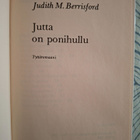 Judith M. Berrisford: Jutta on ponihullu - pikkukuva 3