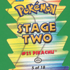 Pokémon 2001 Topps Pikachu Die-Cut Embossed - pikkukuva 2