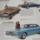 1975 Ford LTD / Galaxie 500 esite - 12 siv - KUIN UUSI - pikkukuva 2