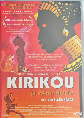 Kirikou ja Paha Noita (1998) -DVD