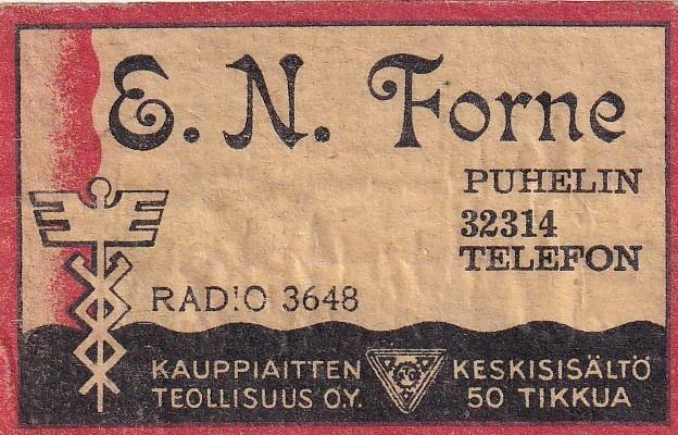 E. N. Forne, Radio 3648  4/7